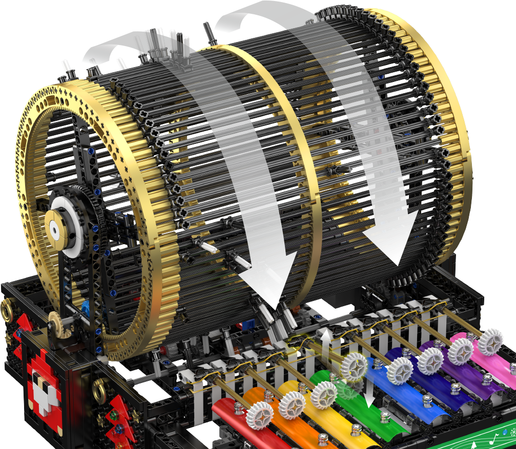 Rotating Drum Melody Music Box - Image 9