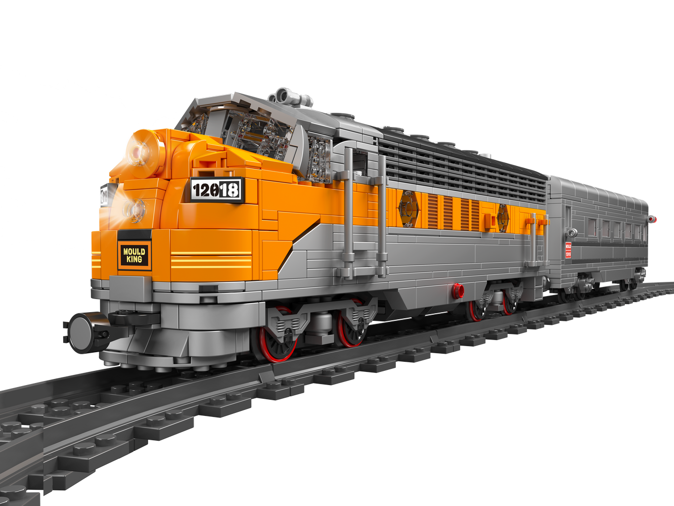 Diesel locomotive USA EMD F7 WP