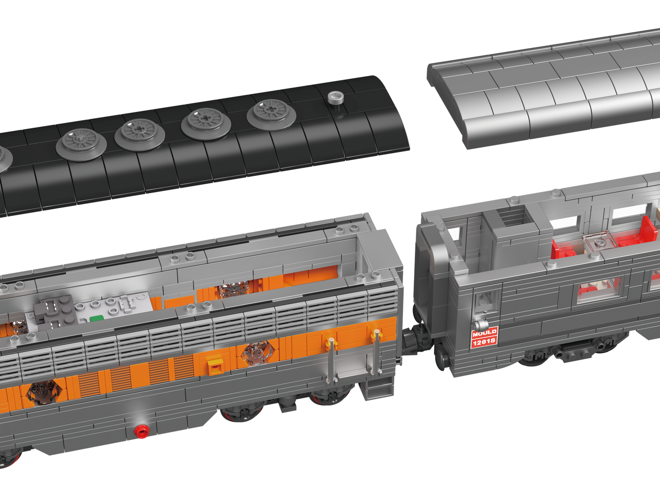 Diesel locomotive USA EMD F7 WP - Image 12