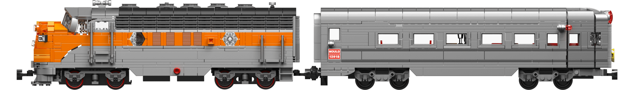 Diesel locomotive USA EMD F7 WP - Image 5