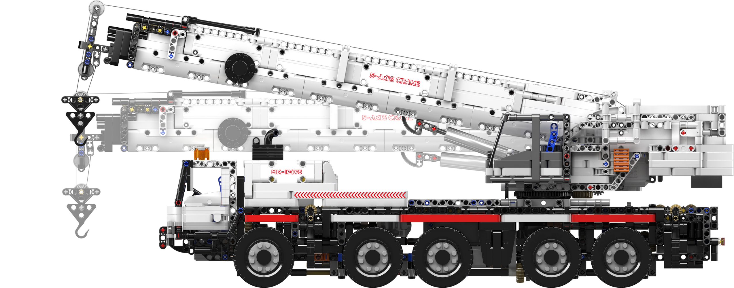Remote-Controlled LTM 1110 Crane Truck - Image 4